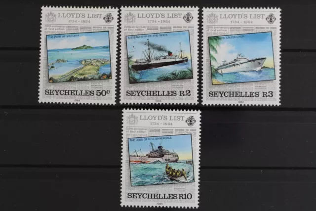 Seychellen, MiNr. 554-557, Schiffe, postfrisch - 628825