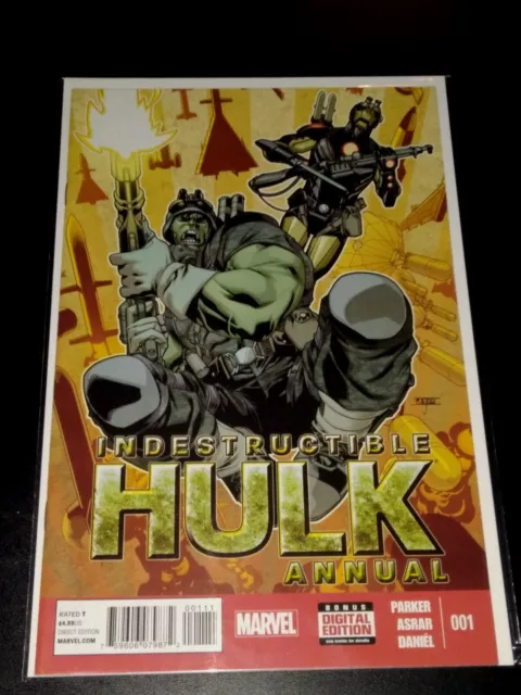 Indestructible Hulk Annual #1 Cover A First Print 2014 Marvel Comics