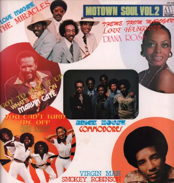 Various Artists Motown Soul Vol. 2 LP vinyl Japan Motown 1978 VIP508