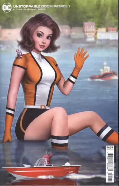 Unstoppable Doom Patrol #1 Cover B Nathan Szerdy Card Stock Variant Vf/Nm Dc Hoh