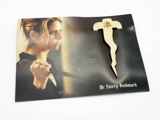 Mr. Pointy Bookmark Buffy the Vampire Slayer Wooden Stake Loot Crate NEW