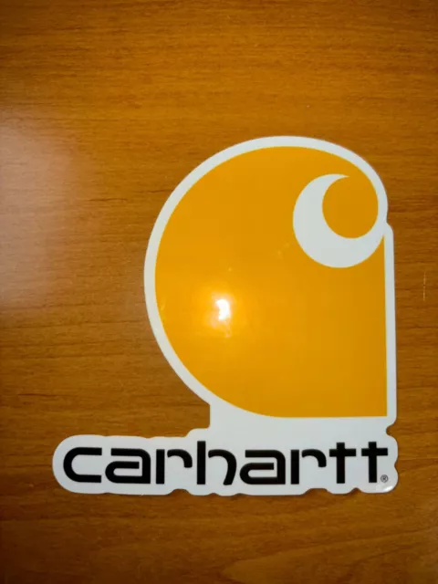 Carhartt Logo Sticker 4" Free Ship In USA