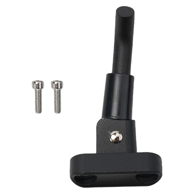 Black Foot Support Electric Scooter Accessories Metal Durable High Quality
