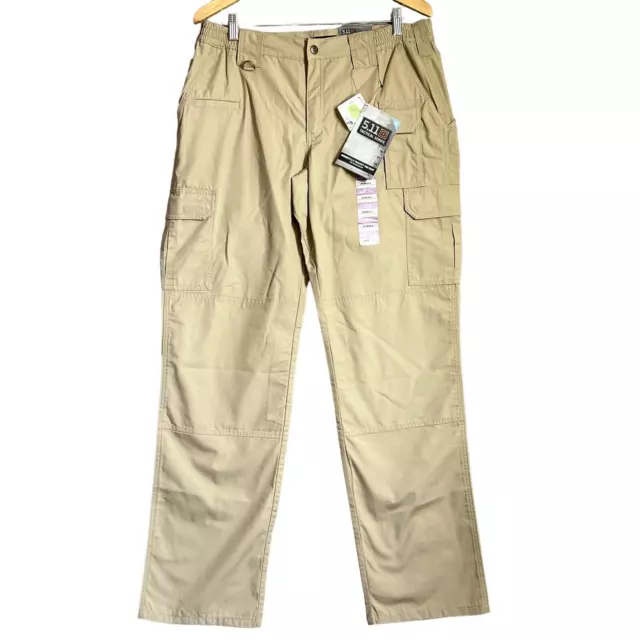 NEW 5.11 TACLITE Pro Women's Khaki Tan Ripstop Cargo Pants Size 16 ...