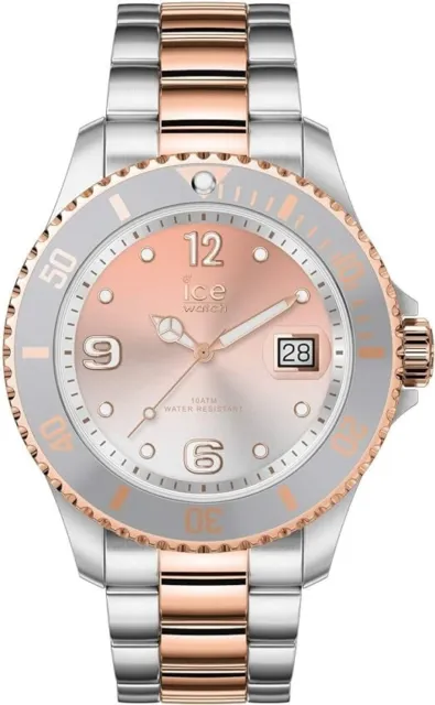 ROSE GOLD ICE Watch With Green Strap & Dial - New Old Stock £15.00 -  PicClick UK