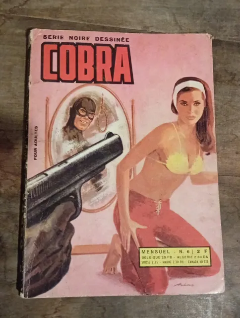 Cobra 6 Editions Gemini Novembre 1968 Rare Tbe
