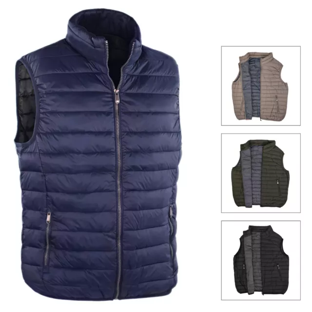 Smanicato Uomo Comodo Giubbotto Leggero Casual Giacca Comfort Da 46 a 58 VEQUE Smanicato Uomo Comodo Giubbotto Leggero Casual Giacca Comfort Da 46 a 58 VEQUE