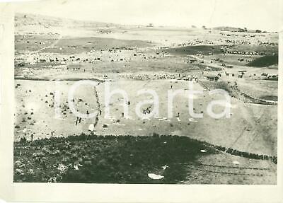 1935 AFRICA ORIENTALE ITALIANA Reparti ringraziano viveri lanciati paracadute