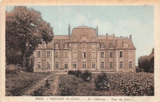 CPA-Presles - The Castle - Front View (127852)