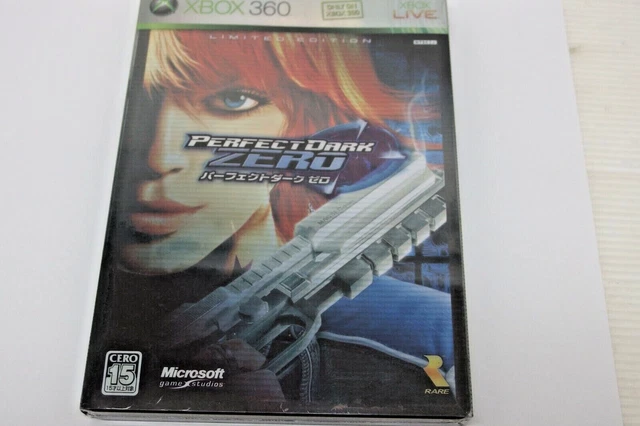 Perfect Dark Zero Limited Collector's Steelbook Edition  xbox 360 Japan version