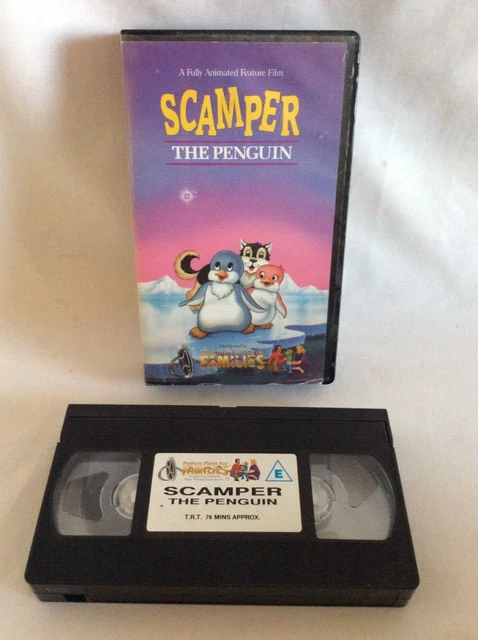SCAMPER THE PENGUIN - 1992 Vhs Video EUR 5,59 - PicClick IT