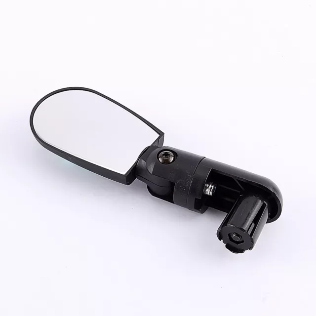 New Black Mini Rotate Flexible Bike Bicycle Cycling Rearview Handlebar Mirr Newo