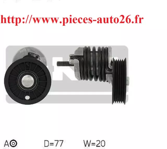 Galet Tendeur Courroie Vw passat 1.9 Tdi