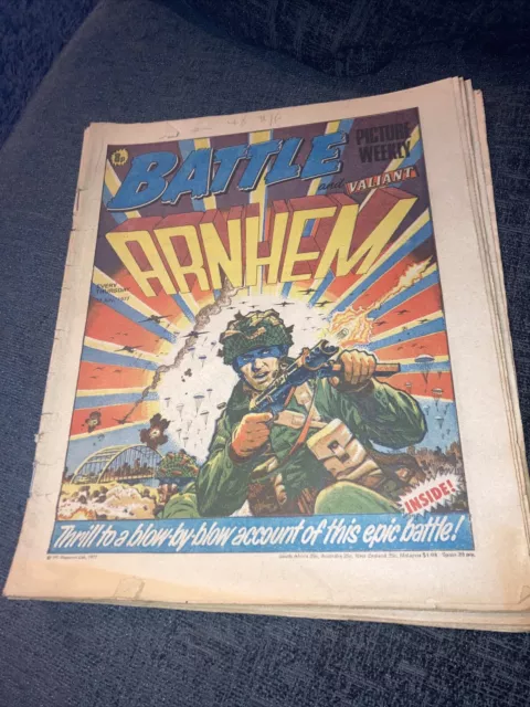 BATTLE PICTURE WEEKLY & VALIANT Comic - Date 23/07/1977 - UK Paper Comic