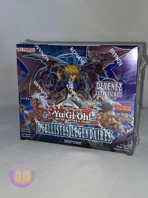 Yu-Gi-Oh! Display de 36 boosters - Les Duellistes Légendaires : Volcan