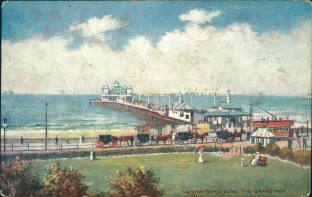 Weston Super Mare The Grand Pier Tucks Oilette II 7012