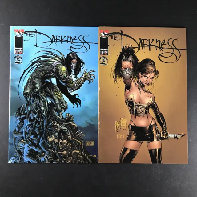 The Darkness #11 Variant Cover Lot Of 2 Top Cow / Image Comics First Print VF