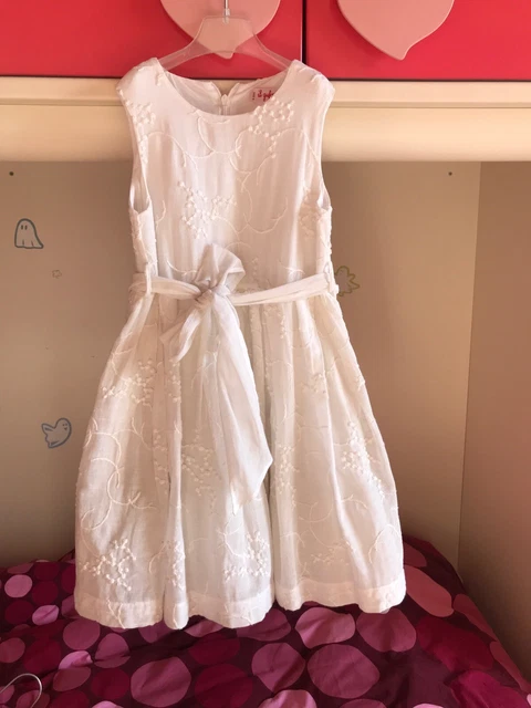 abito bambina Bianco Taglia 4 Anni Marca “IL GUFO” usato pochissimo 