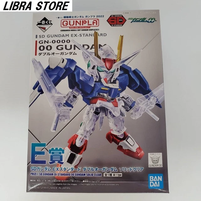 RARE GUNDAM 2022 Kuji SD Gundam EXSTANDARD 00 GUNDAM Model Kit EXPRESS