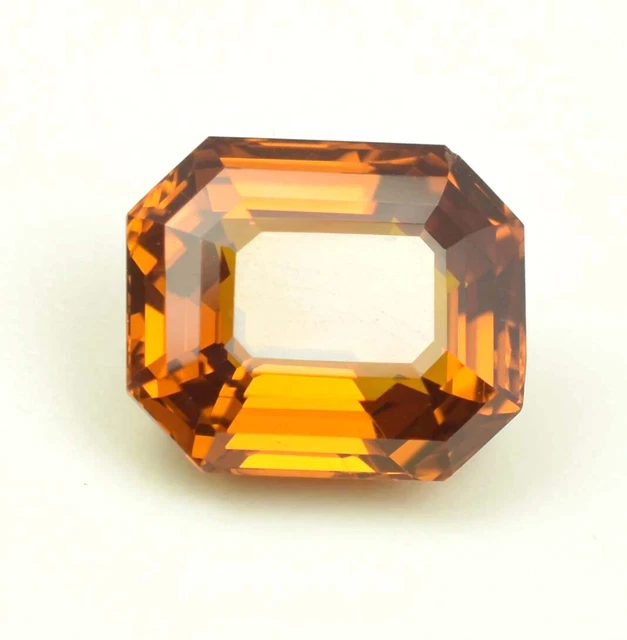 Naturel sans Défaut Orangé Marron Tourmaline Radiant Libre Coupe Gemme 12x10 MM