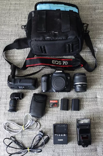 Canon EOS 7D 19.0 MP Digitalkamera - Schwarz