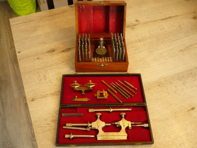 montres anciennes vintage, outillage, LOT outils horlogerie réparation montres