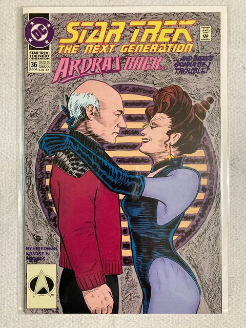 Star Trek: The Next Generation #36 1992 VF+/NM DC Comics
