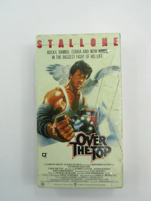 OVER THE TOP VHS Sylvester Stallone Action Warner Home Video Rental ...