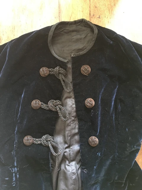 ANCIEN MANTEAU EN feutrine rouge pour poupée Raynal Bella Gégé, Autres