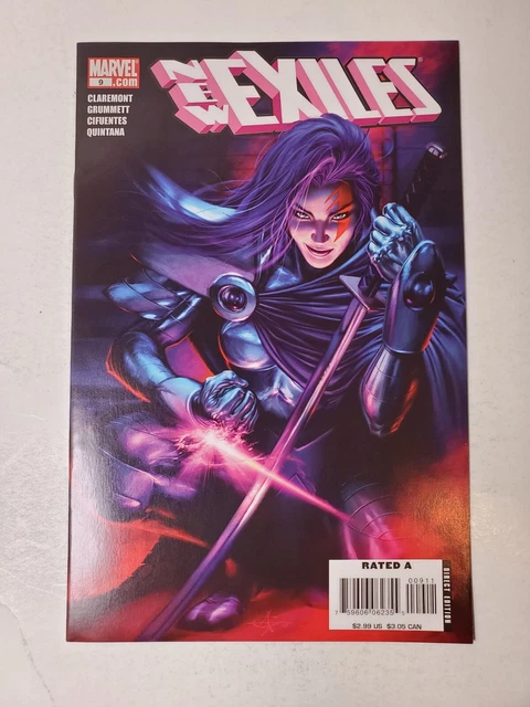 New Exiles (2008) #9 | Chris Claremont, Garner cover NM see pics