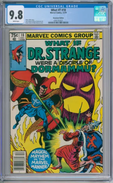 WHat If...? 18 CGC Graded 9.8 NM/MT Newsstand Marvel Comics 1979