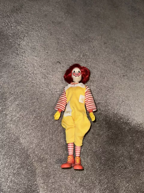 1976 Vintage Remco McDonalds McDonaldland Toggle Head Doll RONALD McDONALD