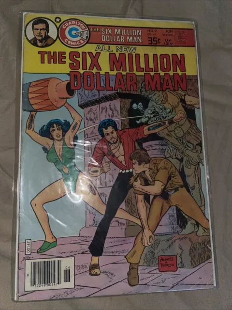 The Six Million Dollar Man 9 Charlton Comics Group