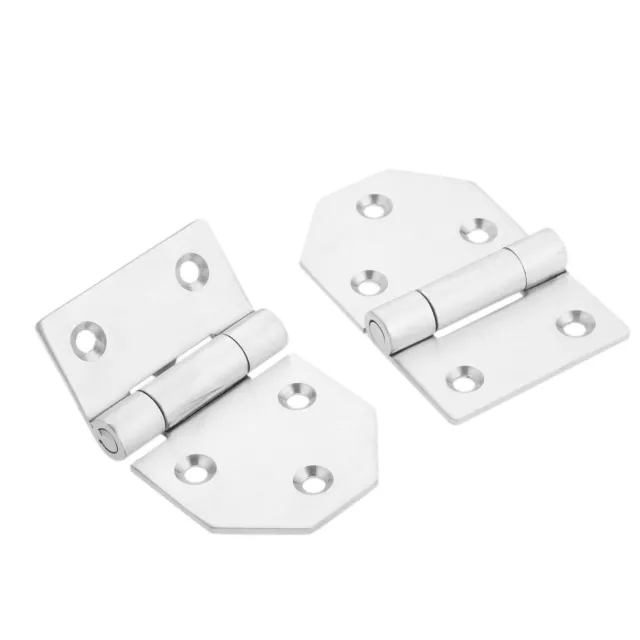 1pc Stainless Steel Strap Hinges Gate/Cabinet/Boat/Tool Boxes/Lockers/Butt Hinge