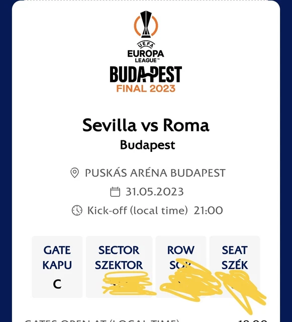 Budapest, Hungary. 01st June, 2023. Paulo Dybala of Roma dejected during the UEFA Europa League Final 2023 between Sevilla FC and AS Roma at Puskas Arena in Budapest, Hungary on May 31