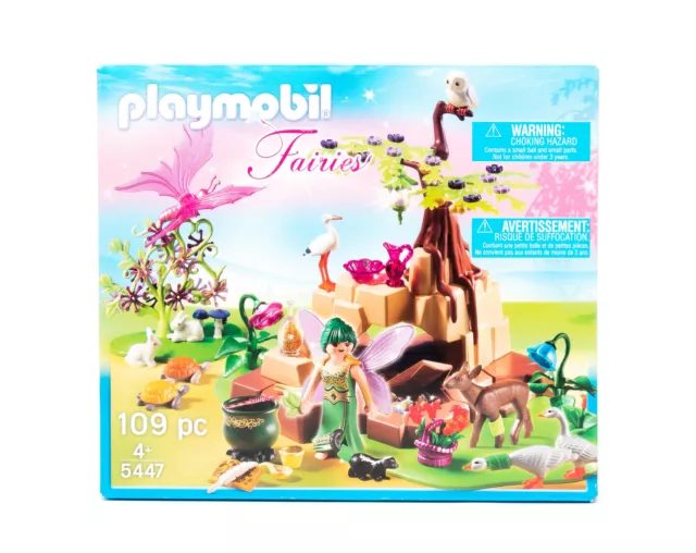 Playmobil Feen Feenwelt Fairies Zaubertrankfee Elixia im Tierwäldchen 5447 NEU