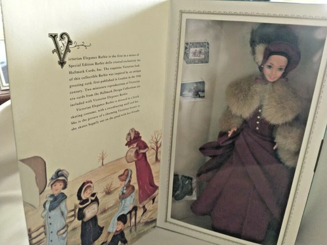 VINTAGE 1994 VICTORIAN ELEGANCE BARBIE DOLL HALLMARK 1st SPEC EDITION MINT NRFB