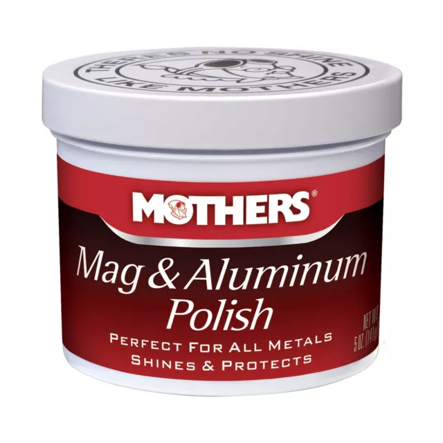 Mothers Mag And Metal Aluminium (Alloy) Polish Cleaner 295ml Tub