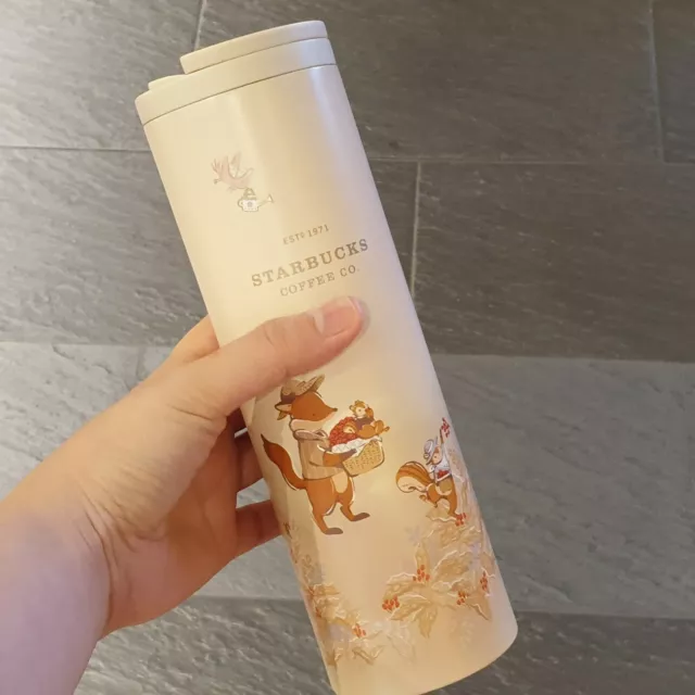 Starbucks Korea 2020 SS Troy autumn animal tumbler 473ml