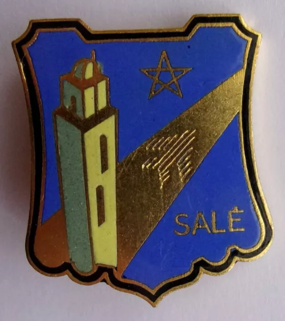 Insigne militaire Aviation Armée de l'Air BASE AERIENNE BA 151 RABAT SALE MAROC