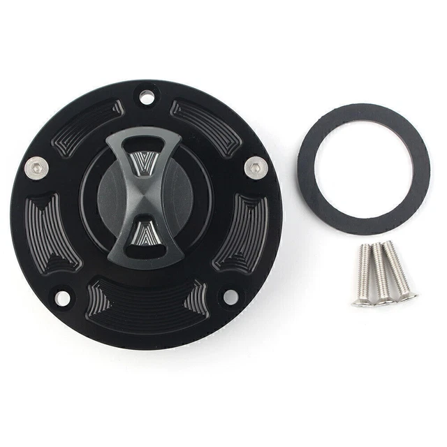 Bow Tie Fuel Cap Accessory CNC Aluminum Bow-tie Gas Cap Cover For