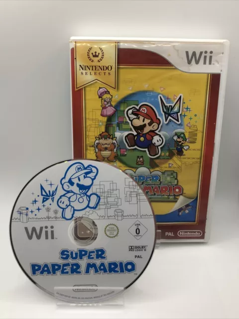 Super Paper Mario (Nintendo Wii, 2012) OVP Guter Zustand