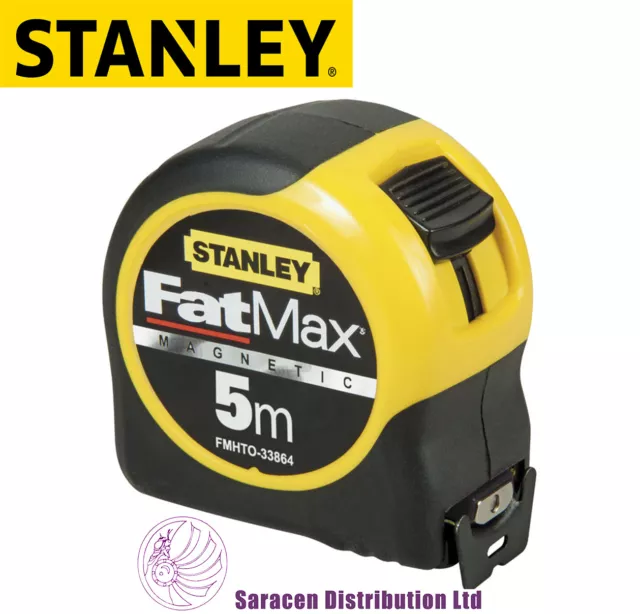 Stanley® Fatmax™ Blade Armour Magnetic Tape Measure 5M X 32 Metric, Fmht0-33864