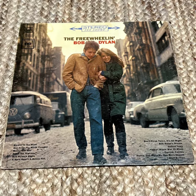Bob Dylan The Freewheelin Bob Dylan COLUMBIA Cs 8786 LP Vinyl Record Album