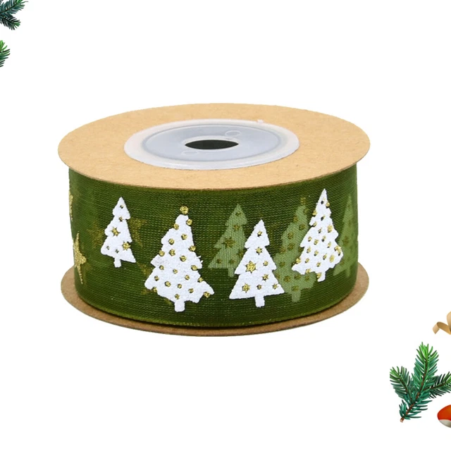 2x Diy Handwerk Bänder Organza Band Weihnachten Bogen Band 2