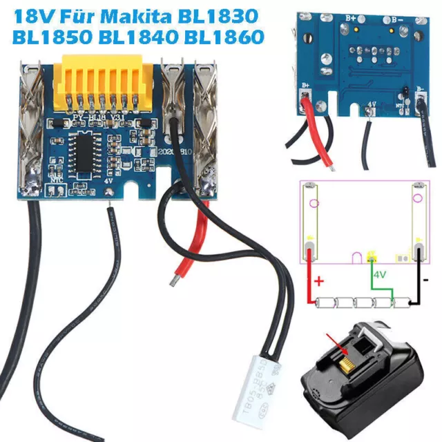 18V Batterie Akku PCB Ersatz Chip Platine Für Makita BL1830 BL1850 BL1840 BL1860