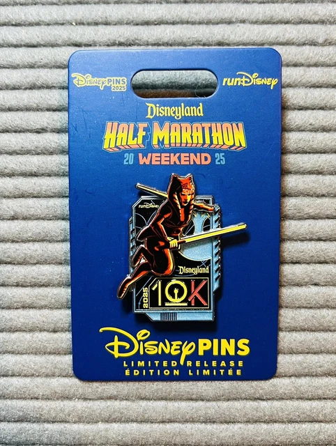 DISNEYLAND 2025 RUN Disney Half Marathon Pin Lot Ahsoka Baymax Dug