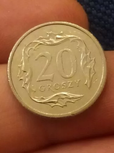 Coin, Poland, 20 Groszy 2009 Warsaw EF free UK POST Copper-nickel Kayihan coins