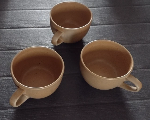 Lot De 6 Tasses à Cidre Bolées Piat Saint-Malo - Vintage Blanc Céramique