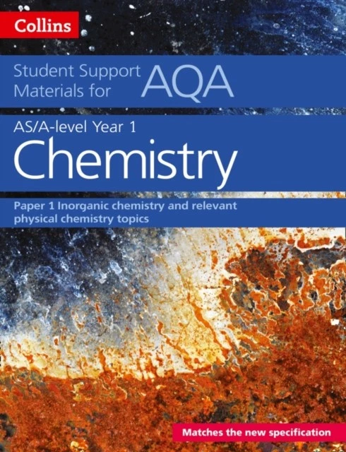 AQA A LEVEL Chemistry Year 1 & AS Paper 1 9780008180782 - Free Tracked ...